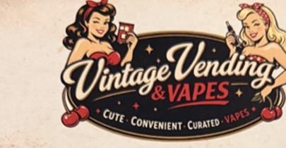 Vintage Vending & Vapes logo
