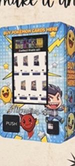 Pokemon card vending machine example